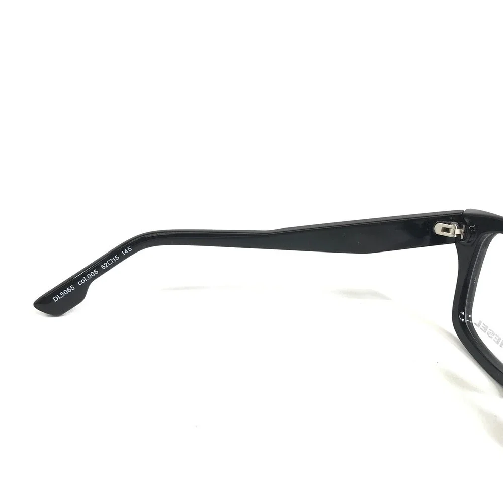 Diesel Eyeglasses Frames DL5065 col.005 Black Square Full Rim 52-15-145